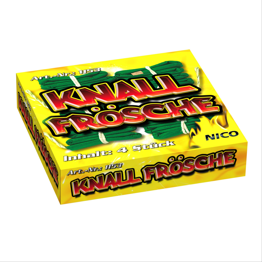 Knallfrösche, 4er-Schtl.