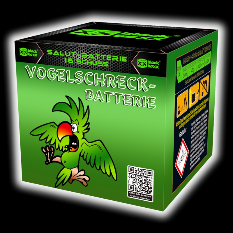Vogelschreck-Batterie, 16 Schuss