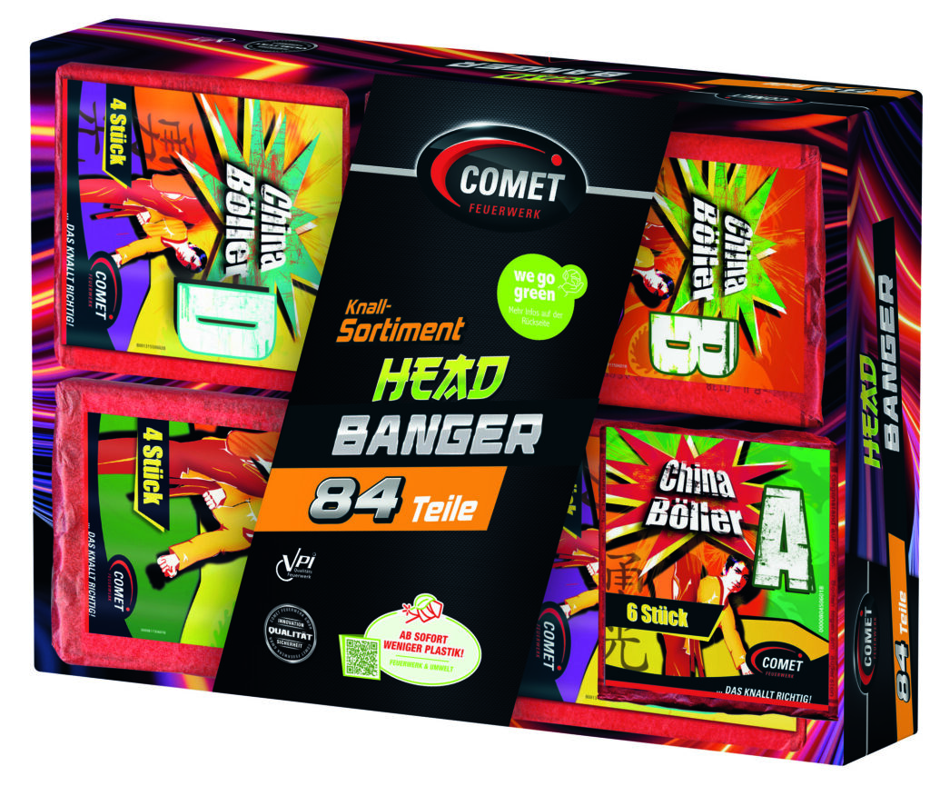 Headbanger, Knallsortiment