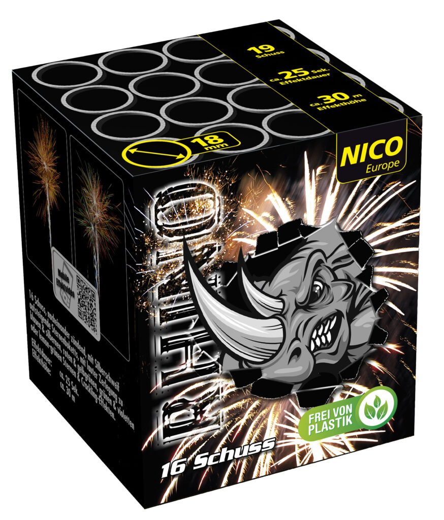 Rhino, 16 Schuss